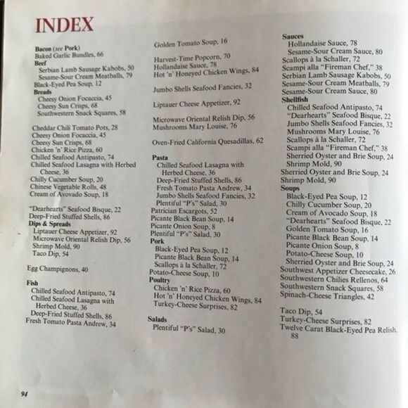 Vintage Cooking‎ Class Appetizers Cookbook 1993 - Picture 7 of 10